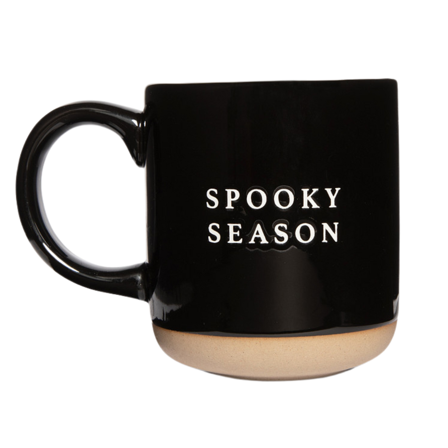 “Spooky Season” Stoneware Coffee Mug - Halloween Decor