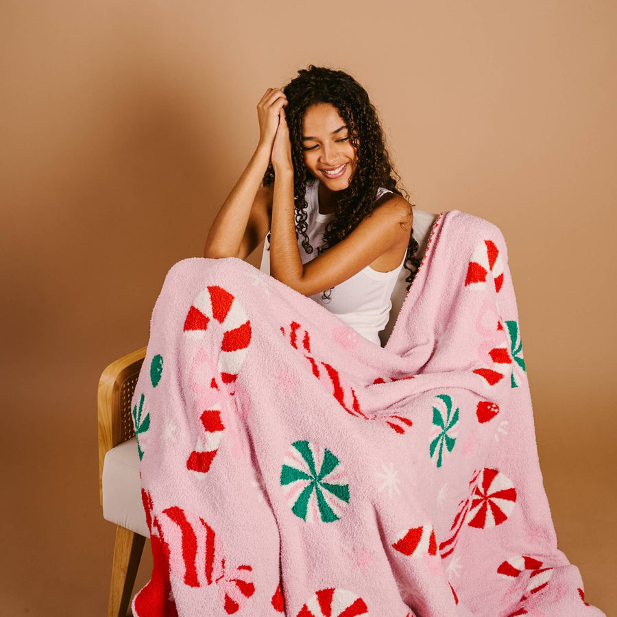 Cozy Dreams Luxe Blanket-Sugar Rush