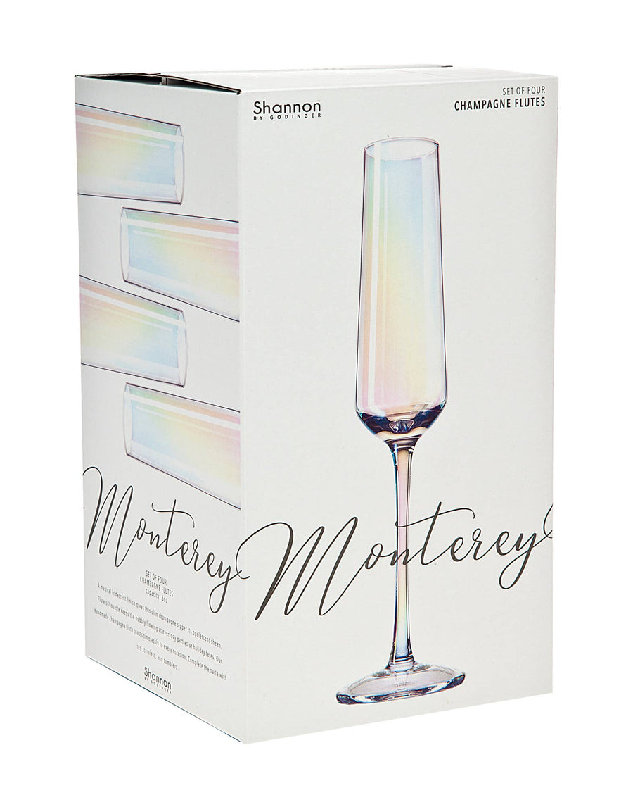 Set of Four Monterey Champagne Flute