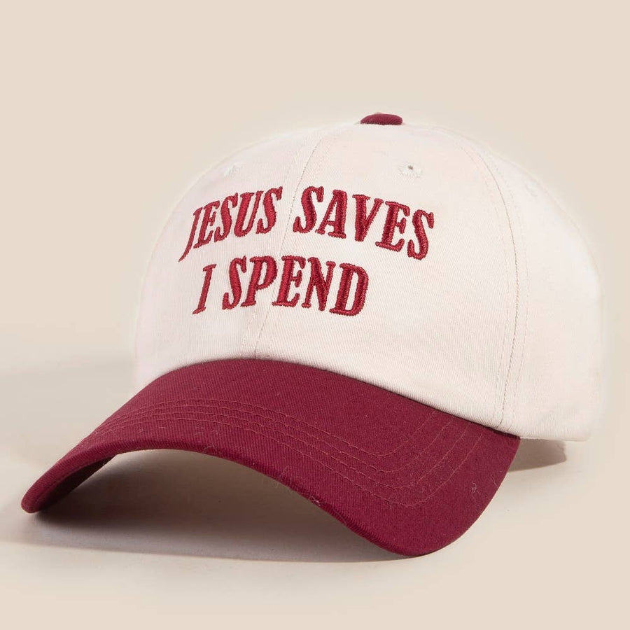 Jesus Saves I Spend Trucker Hat