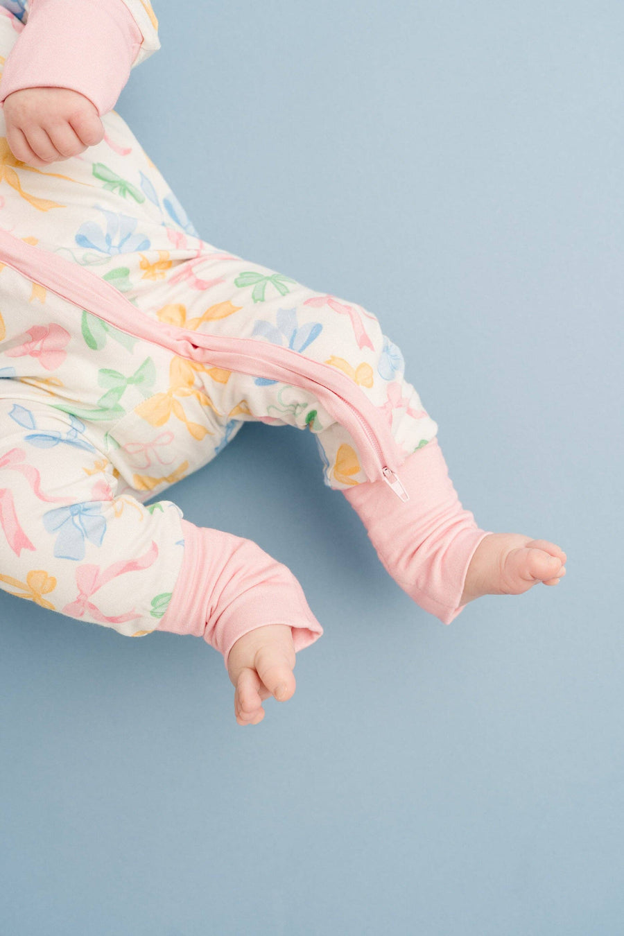 Pastel Bow Bamboo Sleeper