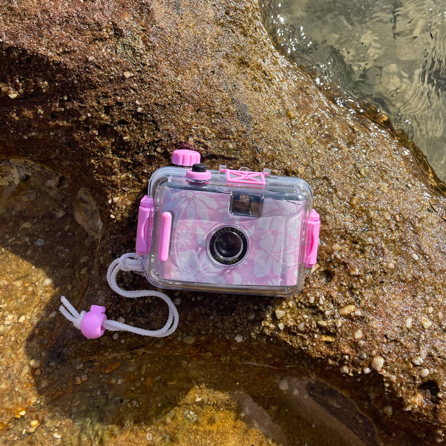 Underwater Camera Underwater Camera Pink Floral