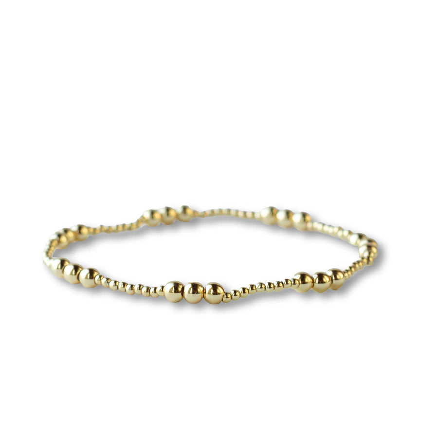 Lenny & Eva Gold Beaded Bracelet Collection