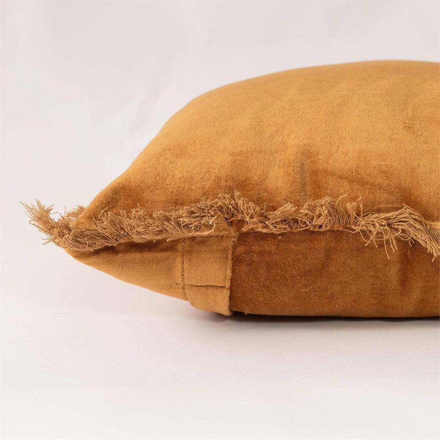 Rust Velvet Pillow