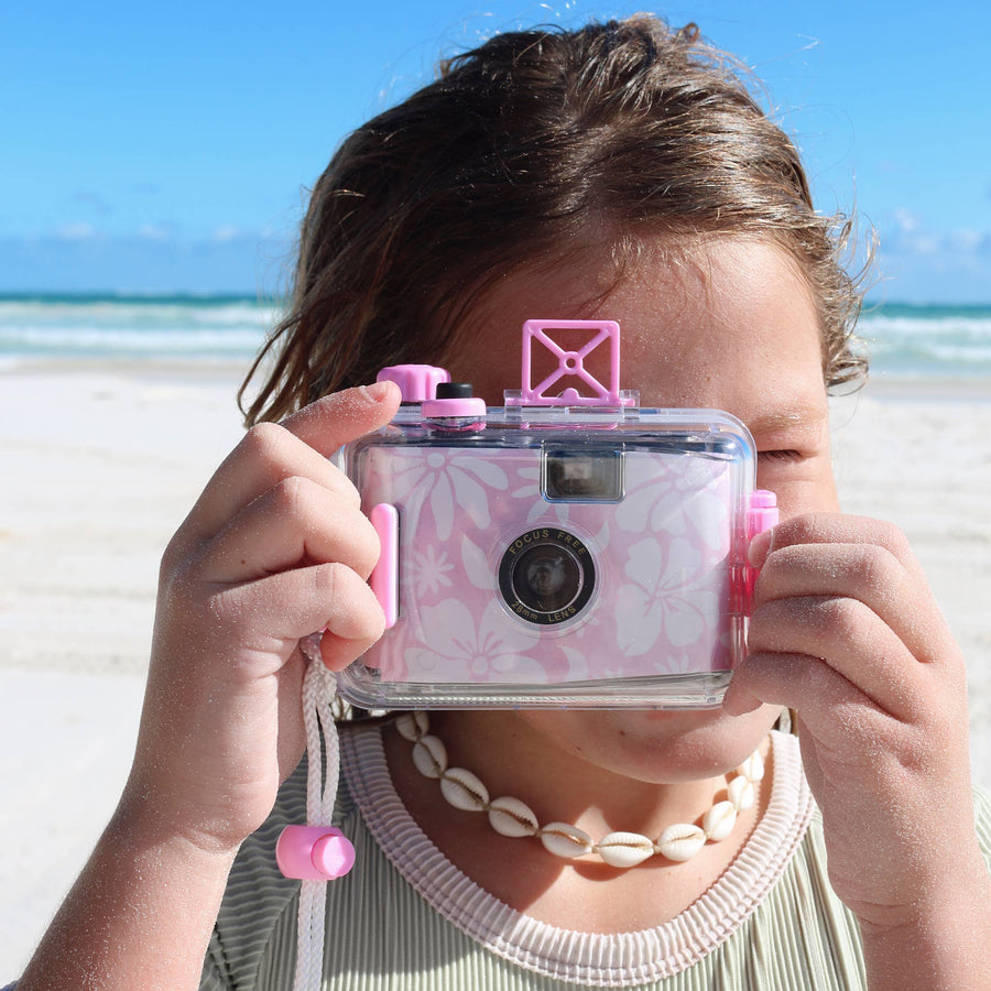 Underwater Camera Underwater Camera Pink Floral