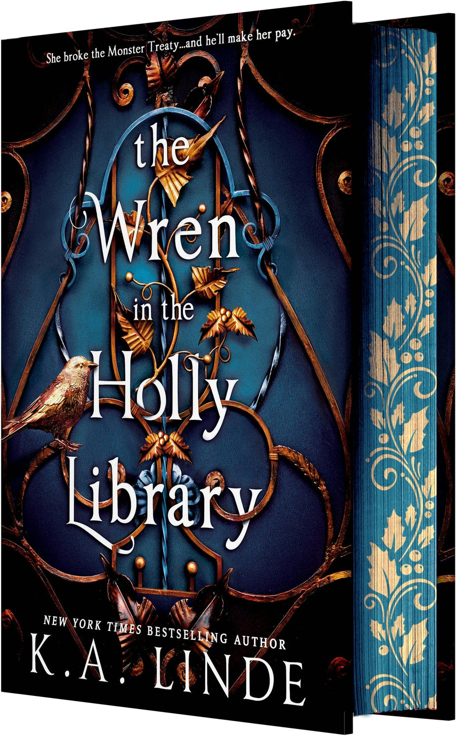 Wren In The Holly Library