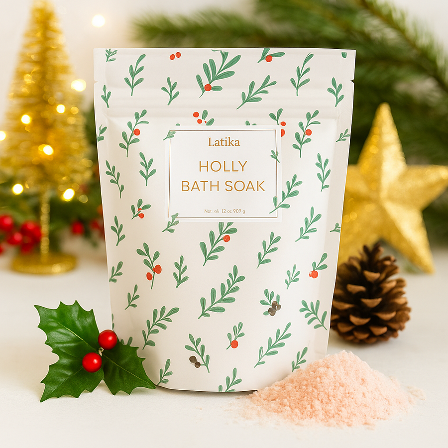 Christmas Holly- Holiday Bath Soak