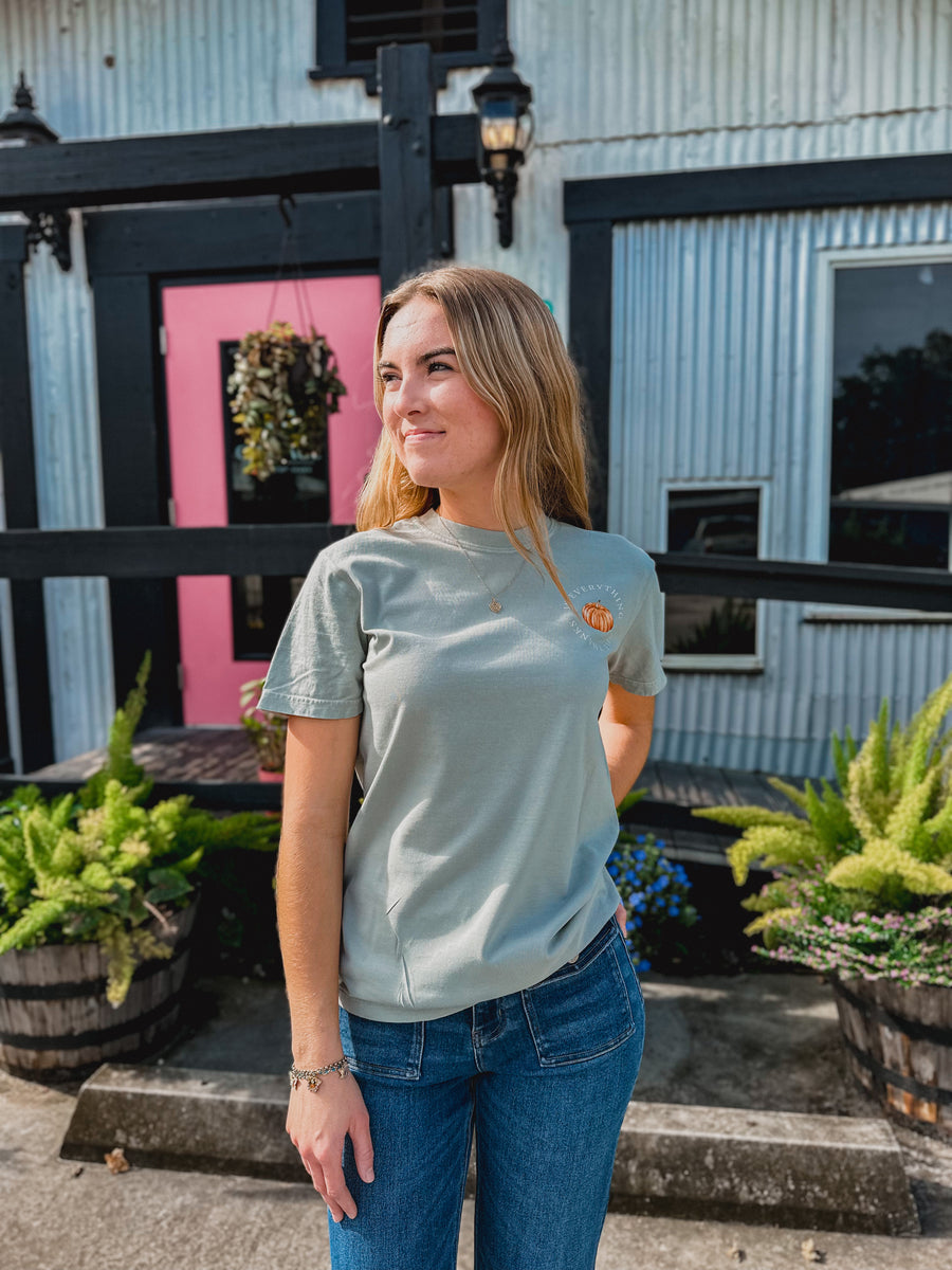 Pumpkin Market “In Everything Give Thanks” Graphic Tee
