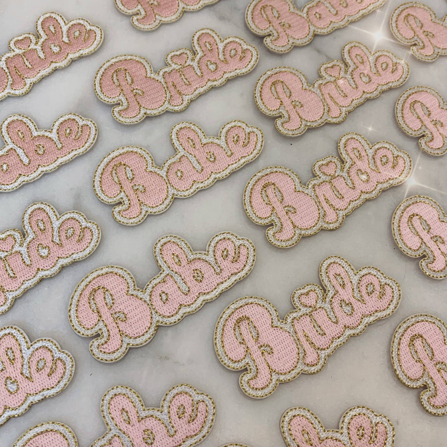 Bride Patch, Small - Pink
