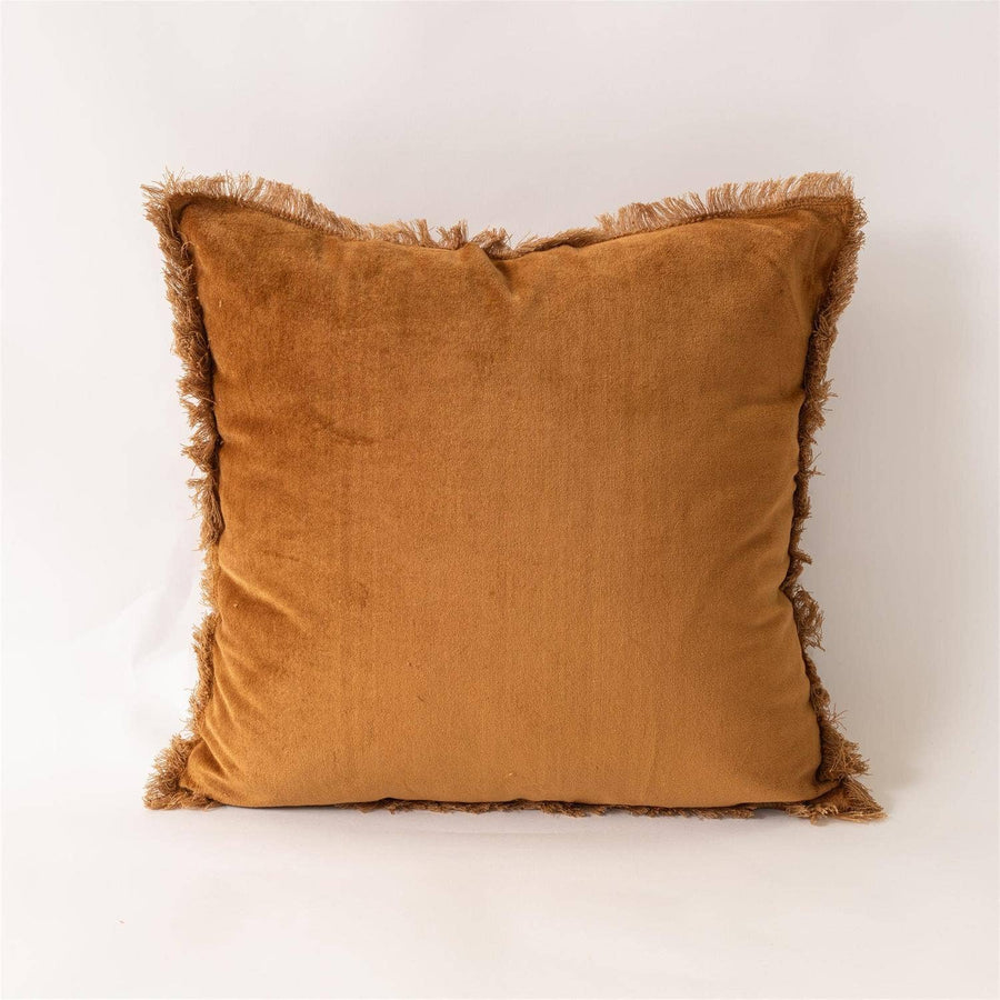 Rust Velvet Pillow