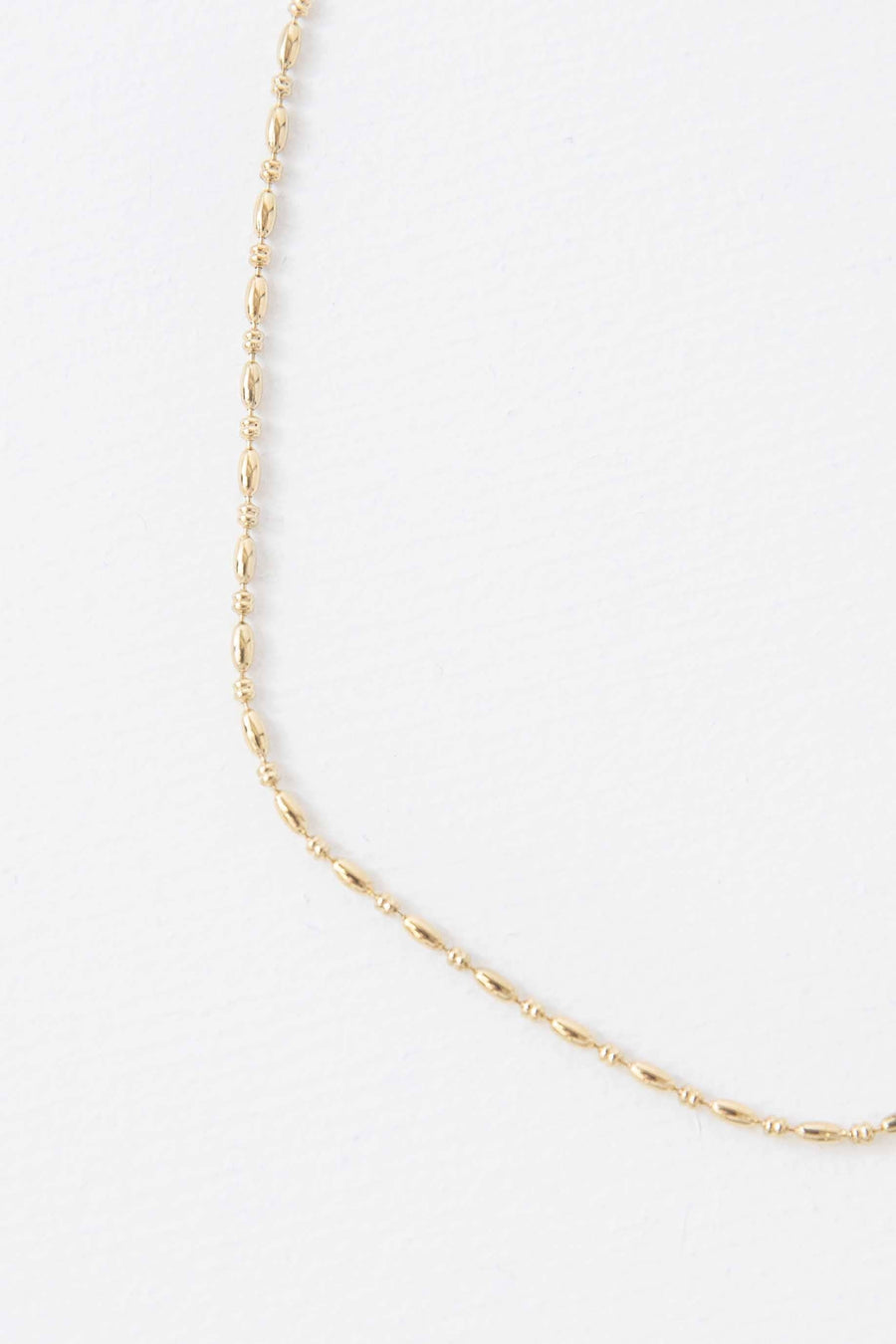 Mini Gold Bead Anklet