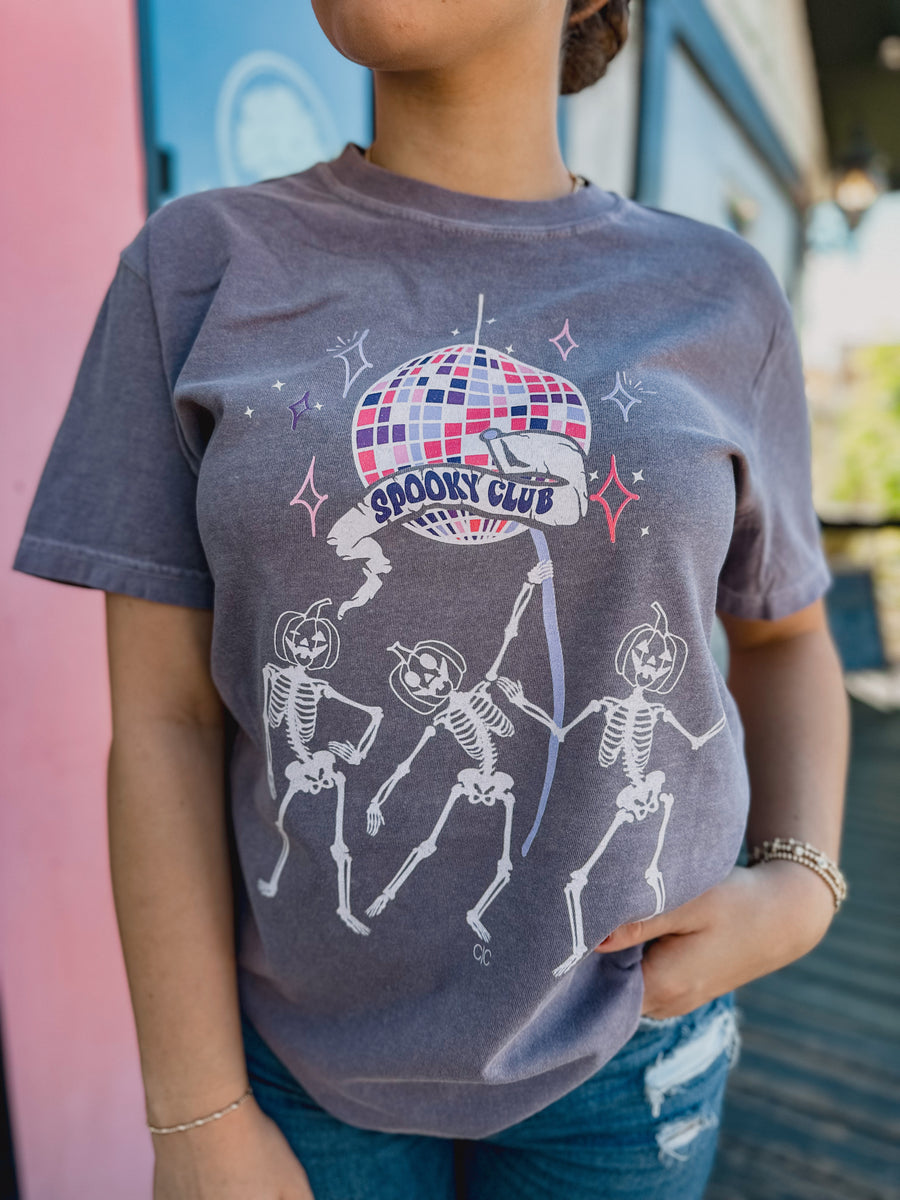 Spooky Club, Dancing  Skeleton Tee