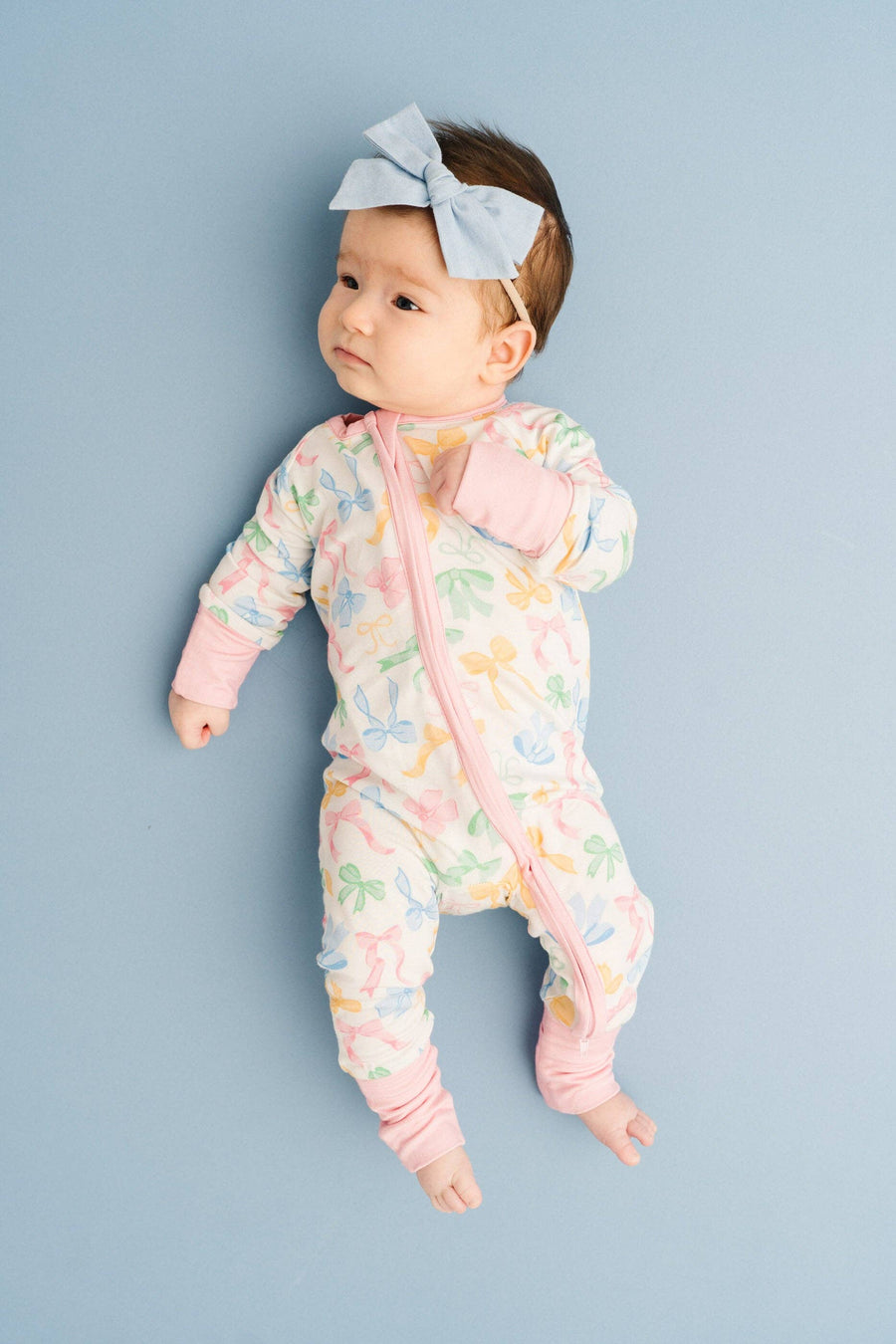 Pastel Bow Bamboo Sleeper