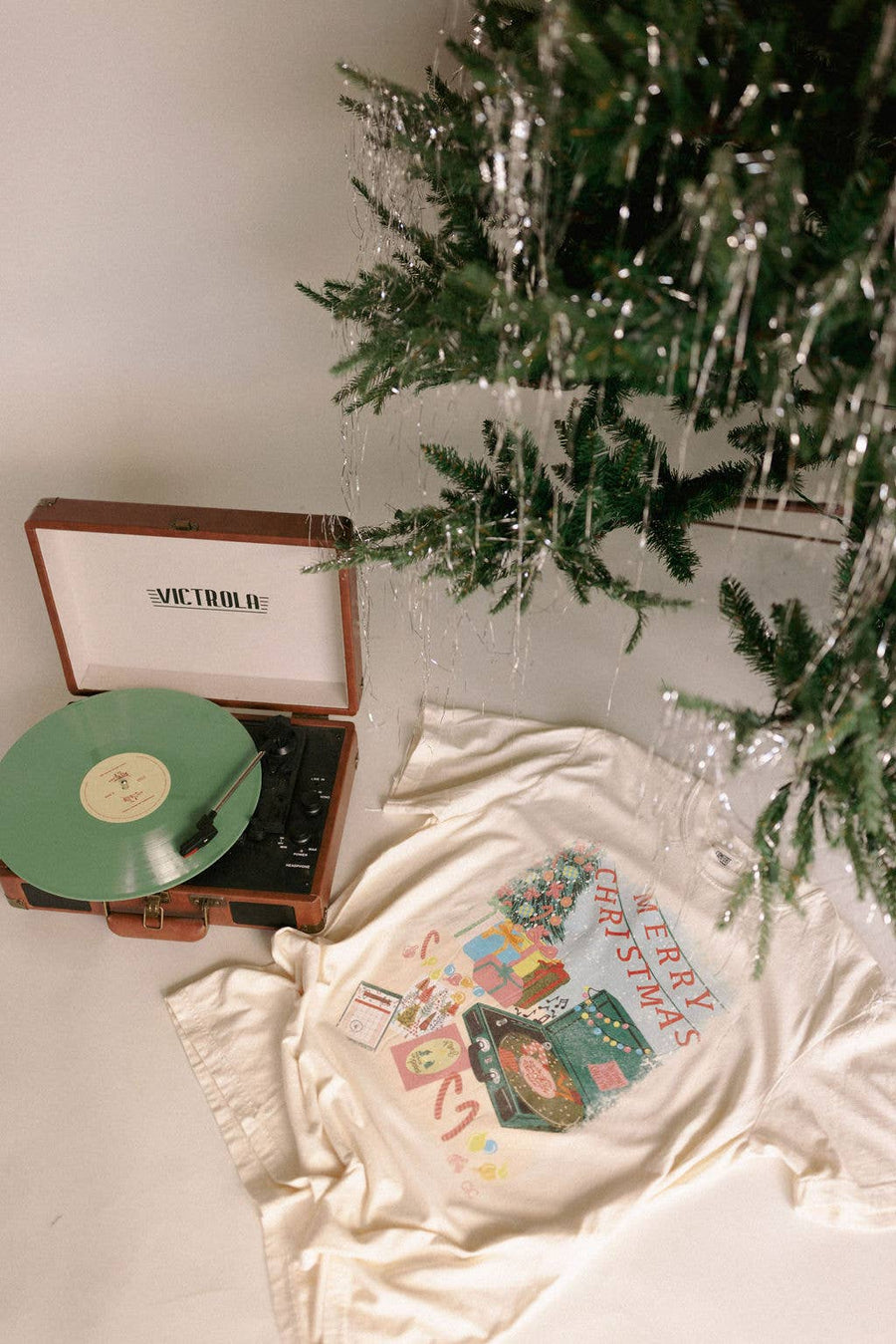 A Vintage Christmas Graphic Tee