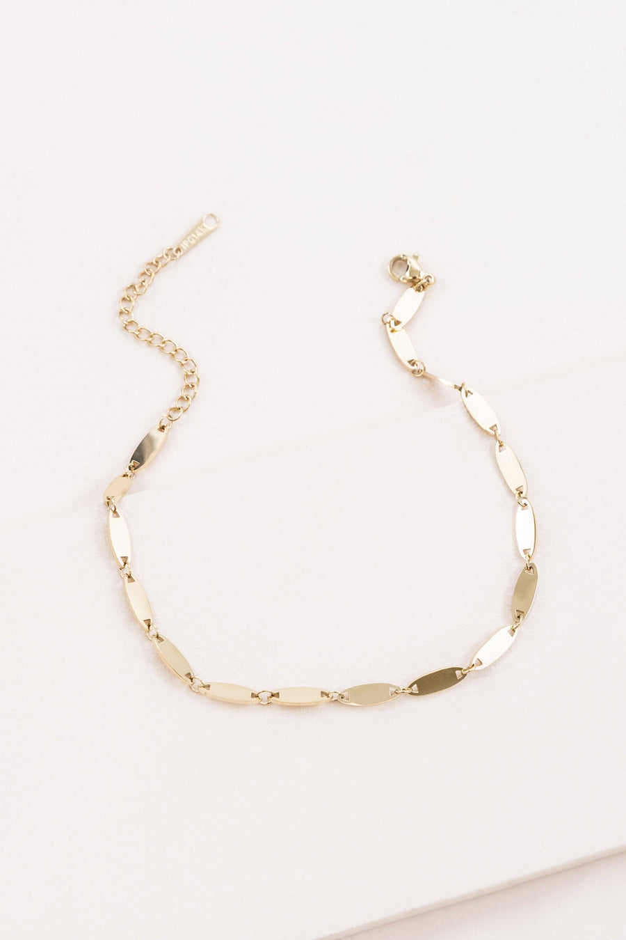 Oval Rolo Chain Anklet