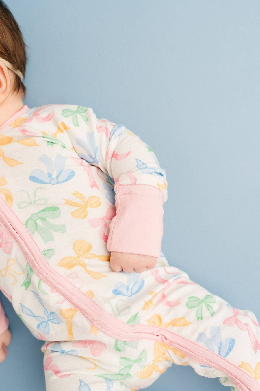 Pastel Bow Bamboo Sleeper