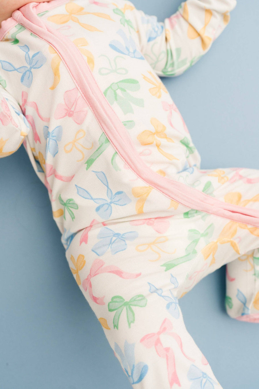 Pastel Bow Bamboo Sleeper