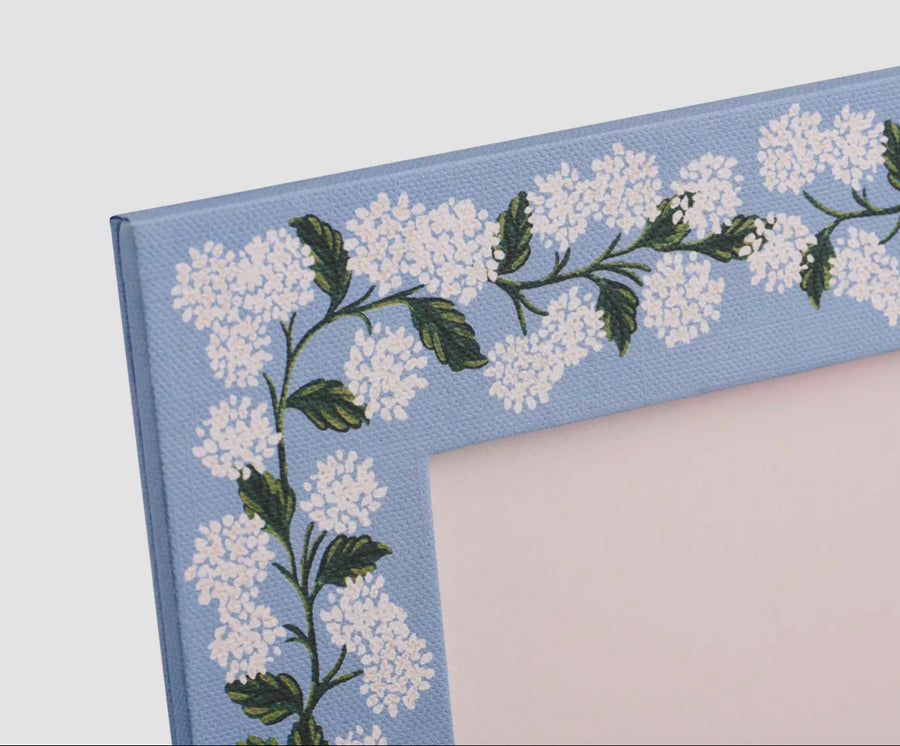 Hydrangea Paper Wrapped Picture Frame
