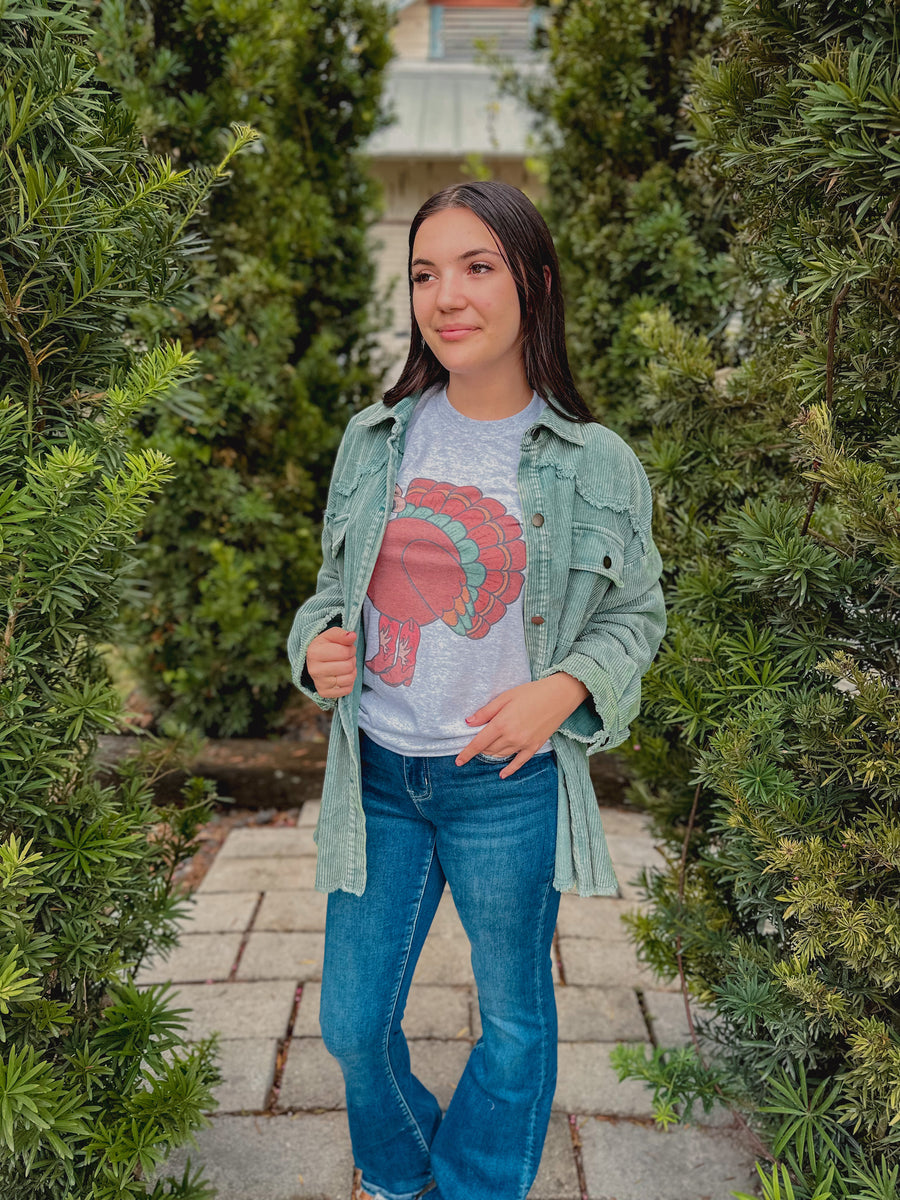 Western Turkey Thanksgiving Graphic Tee