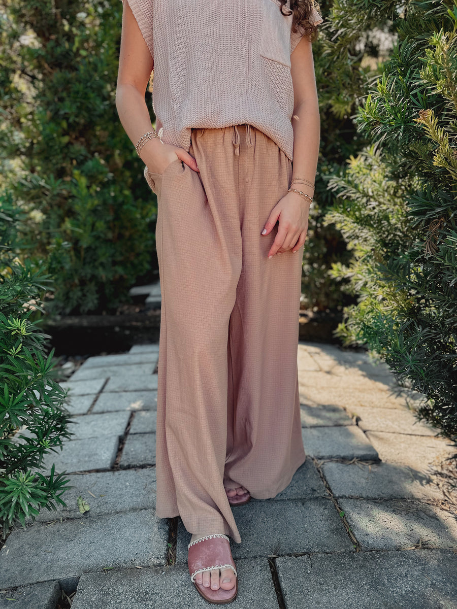 “Madeline” Flowy Wide Leg Pants