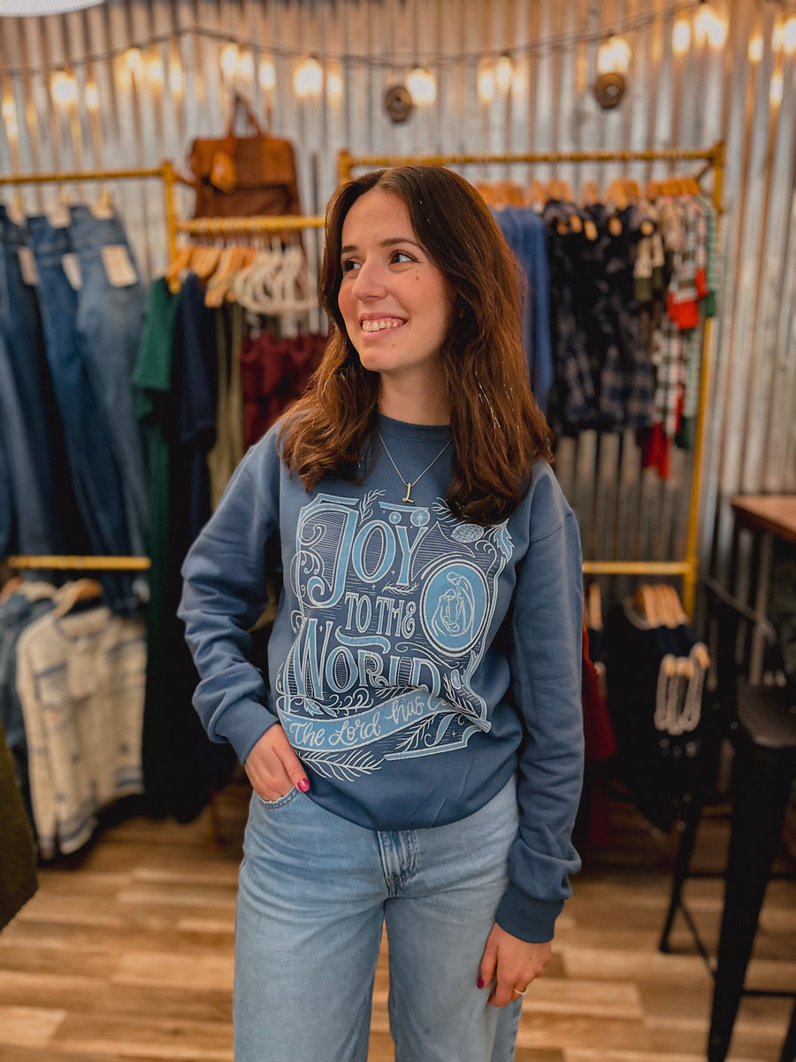 Joy To The World Graphic Sweatshirt