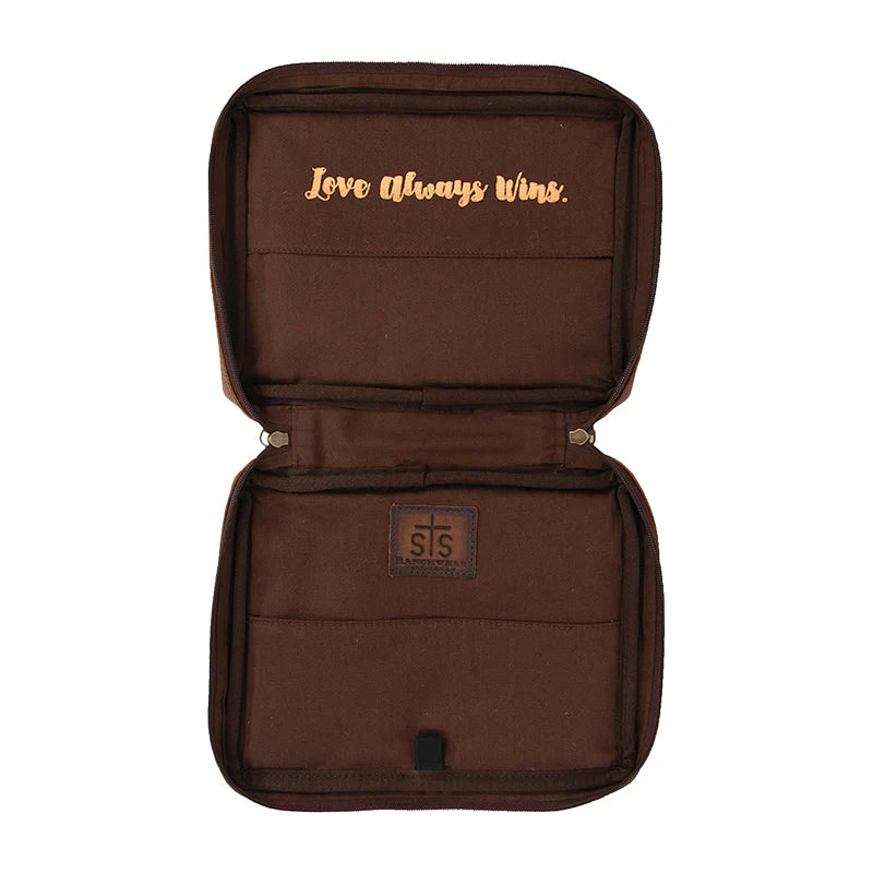 STS Cowhide Bible Cover