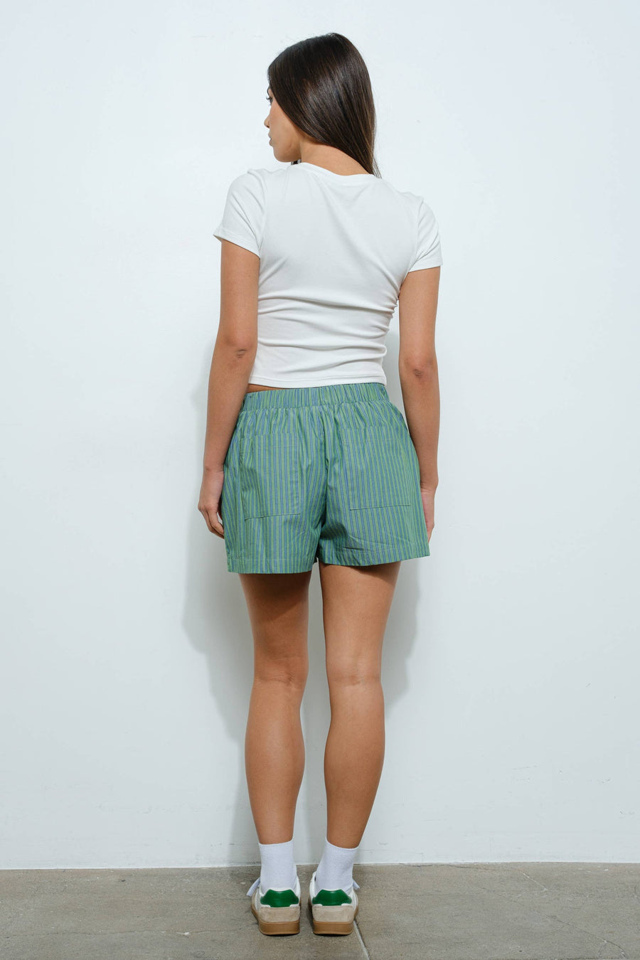 “Cooper” Striped Everyday Shorts