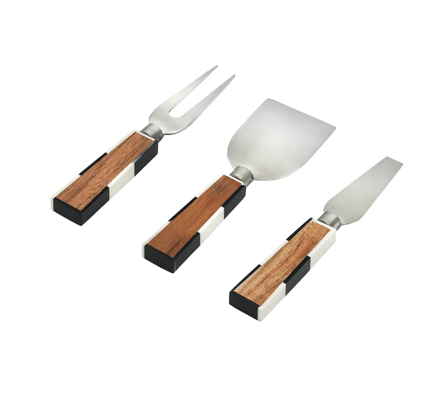 Set of Three Cheese Knives Set