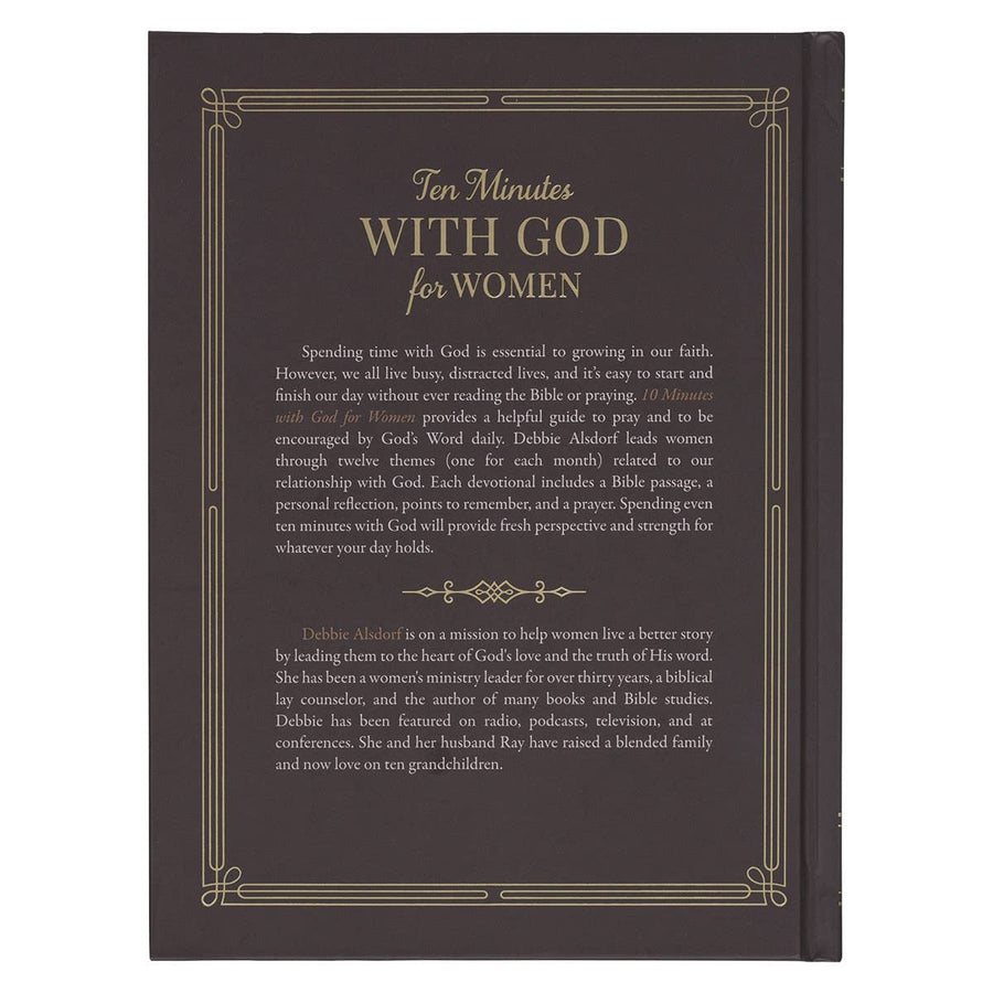 Devotional Ten Minutes with God for Women Hardcover
