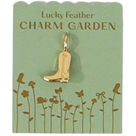 Cowboy Boot Charm - Charm Garden