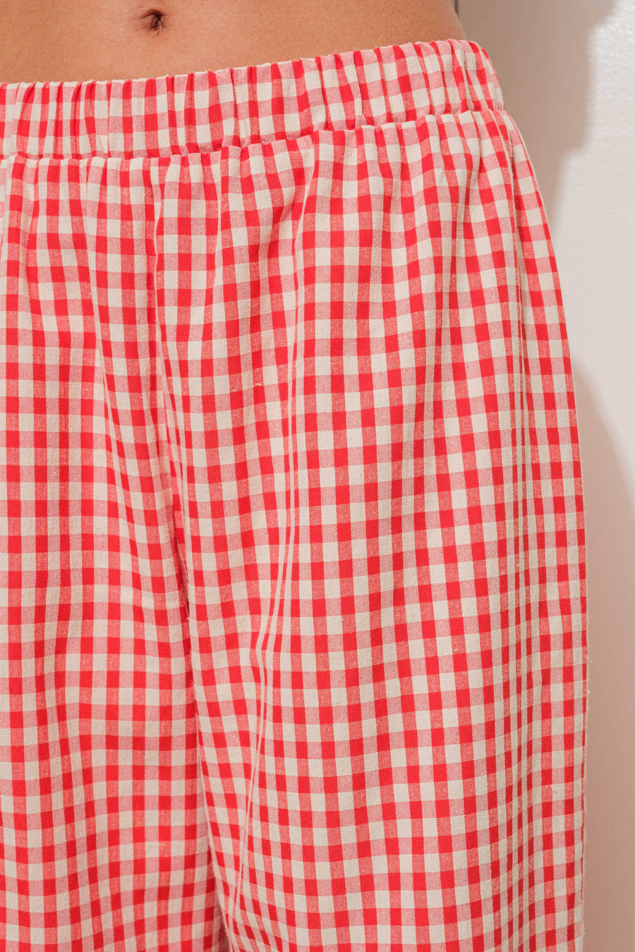 “Ginger” Gingham Double Lined Pants