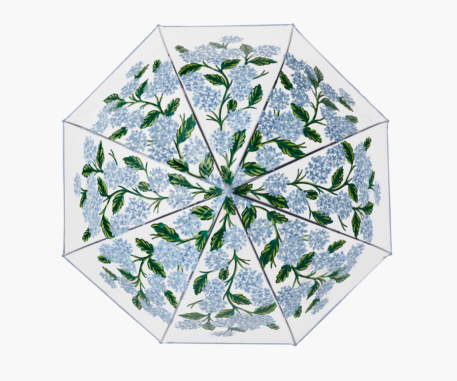 Hydrangea Clear Umbrella