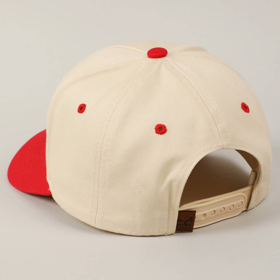 Be mine, Valentine Embroidery Two-Tone Cap