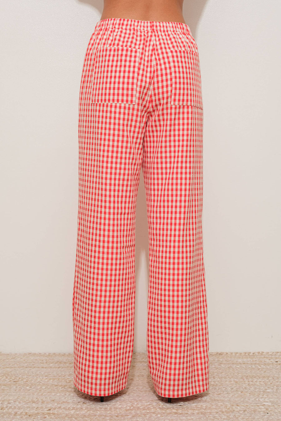 “Ginger” Gingham Double Lined Pants