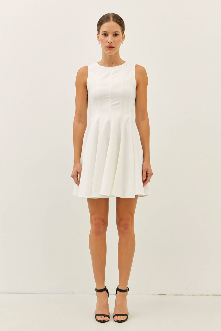 Maxi White Flare Dress White Fit And Flare Short Dress 09464 Jovani Maxi White Flare Dress White Fit And Flare Short Dress 09464 Jovani