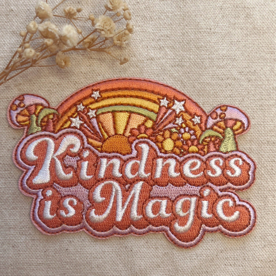 Patches - Iron On Patches - Embroidered Patches - Kindness i