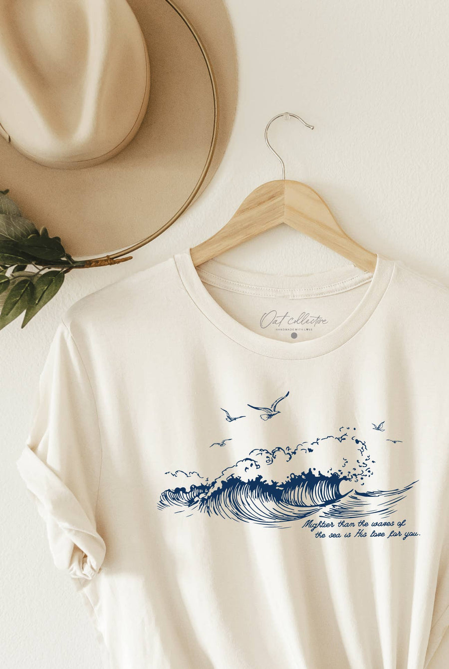 “Mightier Than The Waves” Graphic T-Shirt