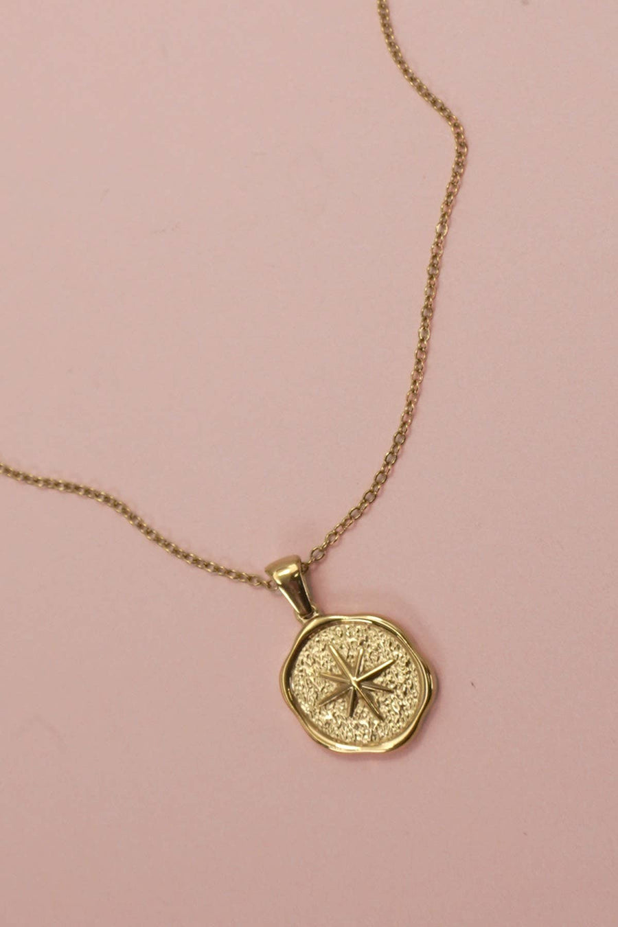 18K Plated Stainless Steel Star Necklace
