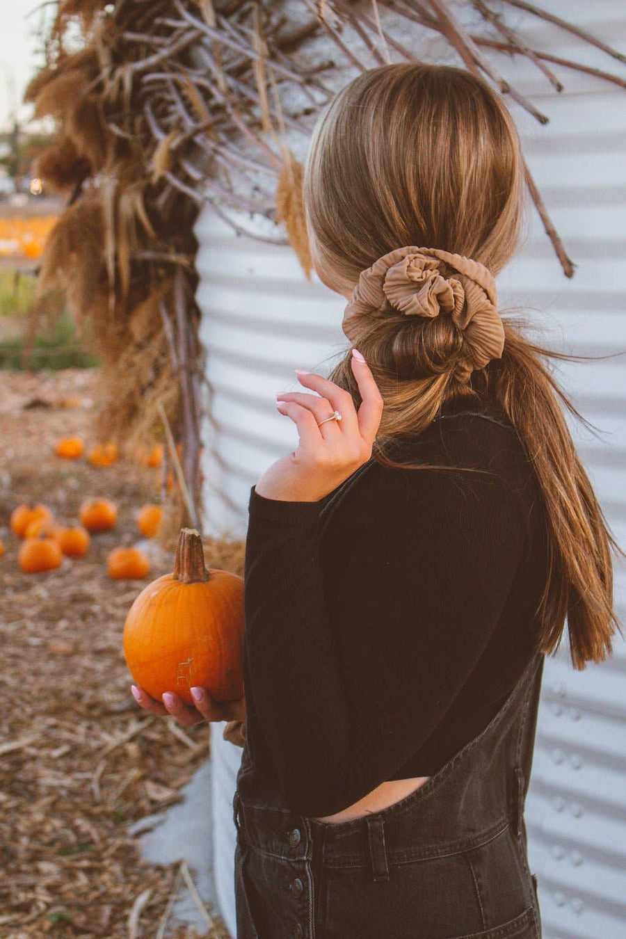 Brown Sugar Jumbo Scrunchie