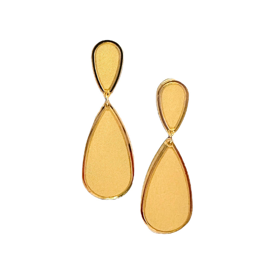 Ava Pastel Yellow Drop Earrings (Copy)
